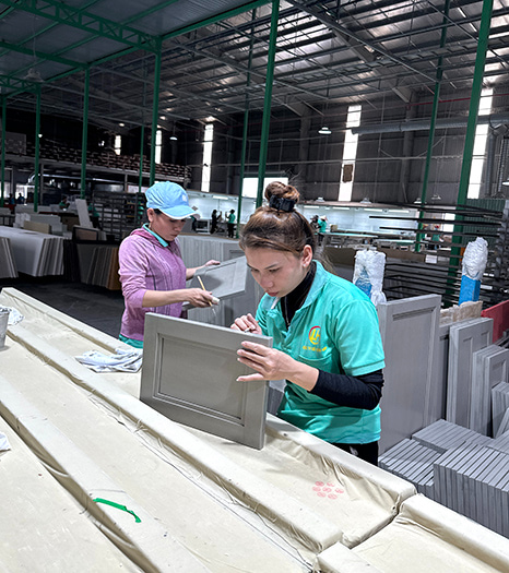 #vietnam painting kitchen cabinet manufacturer