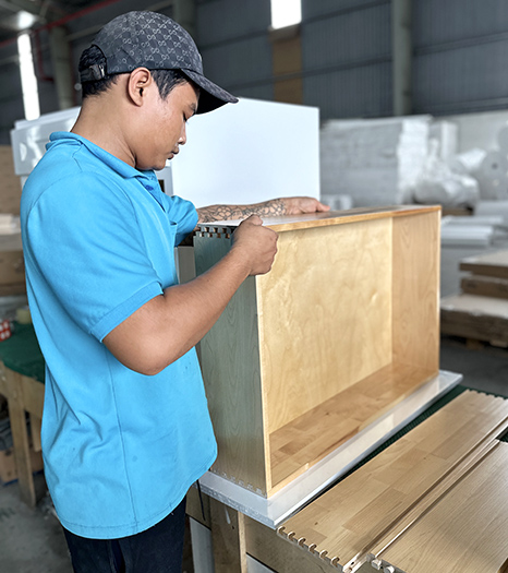 #kitchen cabinets manufacturer in Vietnam