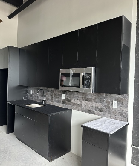 Modern Slab Door Kitchen Cabinets