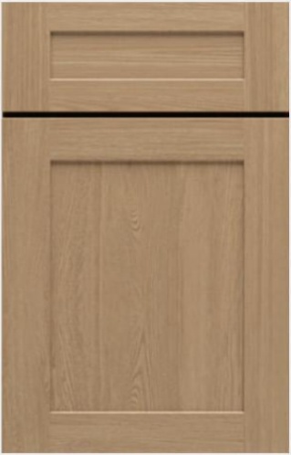 Different styles of shaker cabinets
