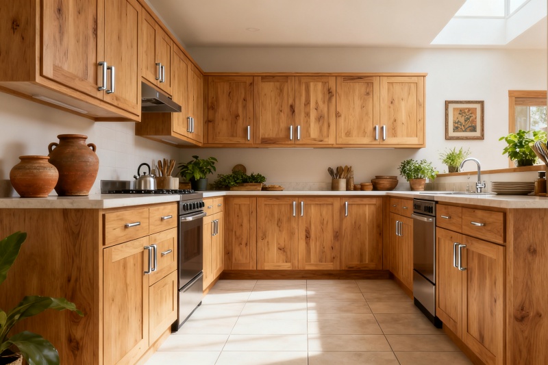white kitchen cabinets oak wood floors