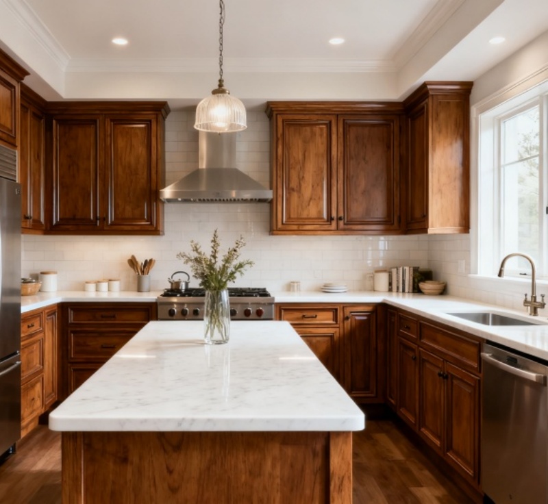 kitchen pictures with quartz countertops