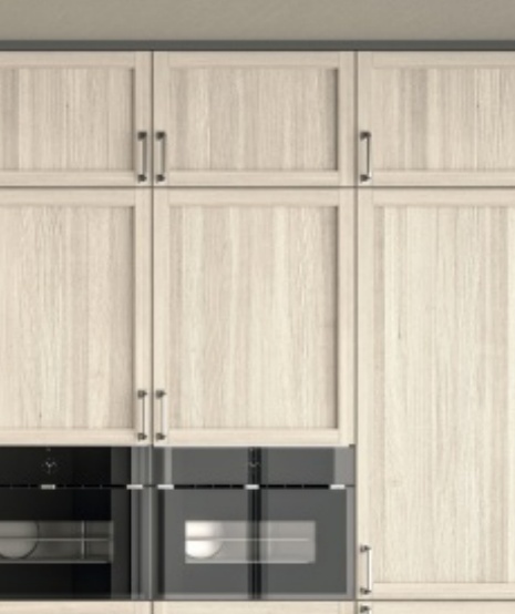 Sleek handle pulls for oak cabinets