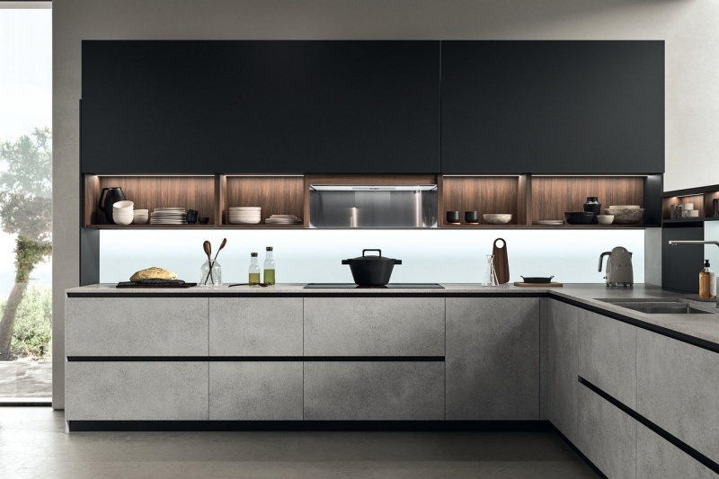 Stylish black hardware for elegant cabinetry Stylish black hardware for elegant cabinetry