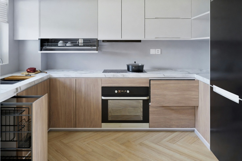 Two-tone cabinet painting techniques