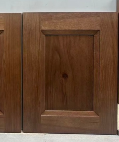 Brown and white cabinet finish options