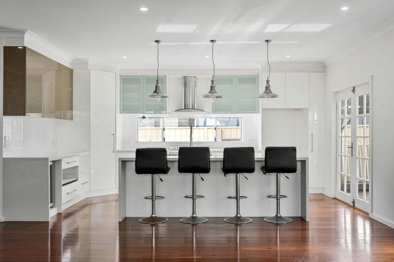 Minimalist handle free cabinet design Minimalist handle free cabinet design