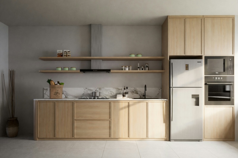 Elegant framed cabinet with ample space Elegant framed cabinet with ample space