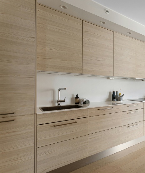 Vintage wooden cabinet with storage function