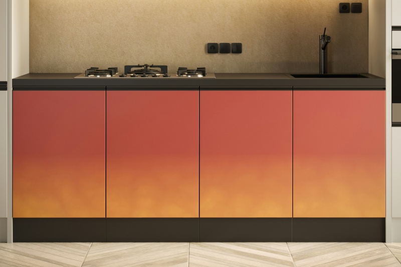 Black plywood cabinets for contractors