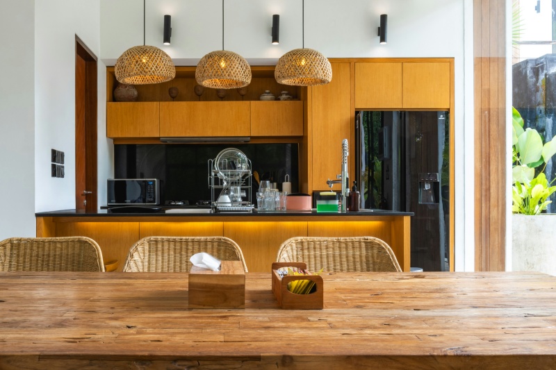 Timeless appeal of matte black cabinetry