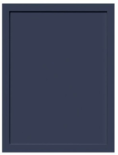 Plywood framed white kitchen cupboards