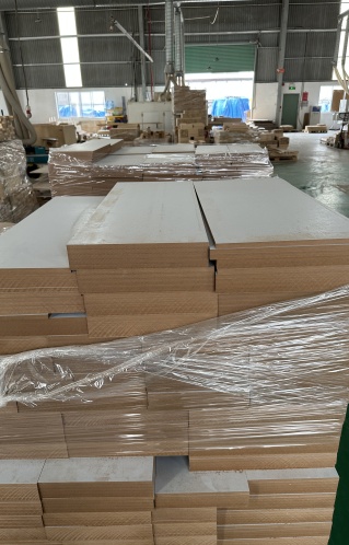 Matte black wooden kitchen cabinets