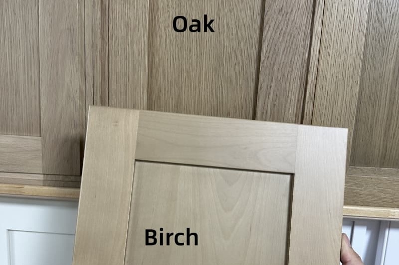 What is the difference between birch and oak?