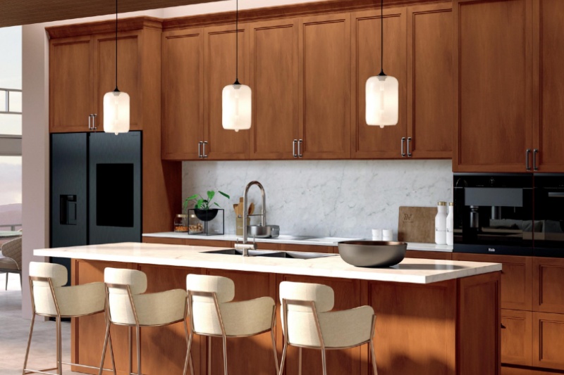 Innovative double shaker cabinet layouts