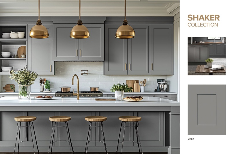 Popular choices for Shaker cabinets colors Popular choices for Shaker cabinets colors