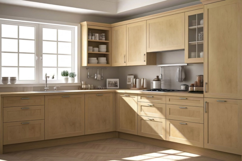 Finishing options for kitchen cupboards