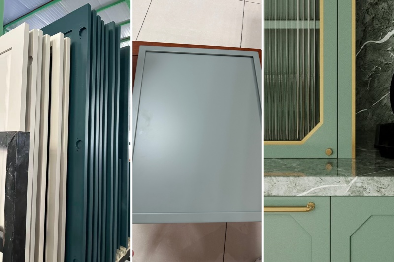 Long-lasting light green cupboard materials Long-lasting light green cupboard materials