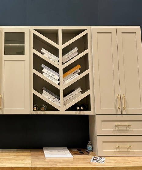 Framed Kitchen Cabinetry with Maple Finish