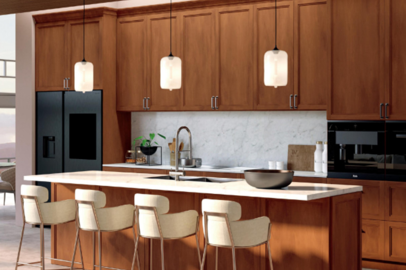 Premium Walnut Stain Wood Cabinetry Premium Walnut Stain Wood Cabinetry