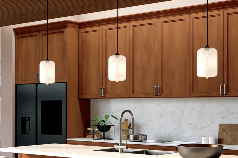 Premium Walnut Stain Wood Cabinetry Premium Walnut Stain Wood Cabinetry