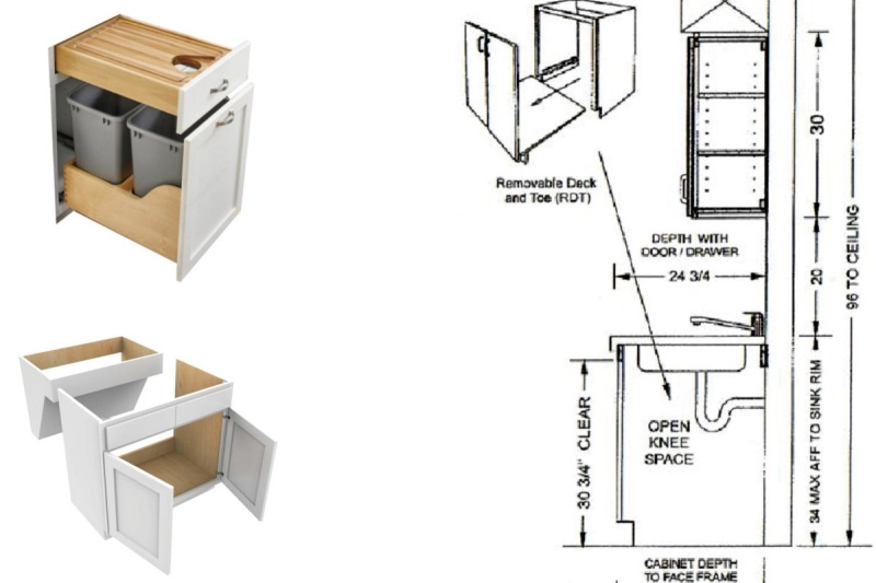 Customizable inset bathroom vanity collection