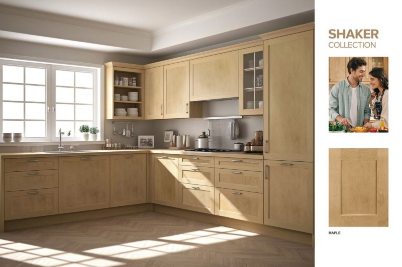 Creates seamless and cohesive kitchen aesthetic