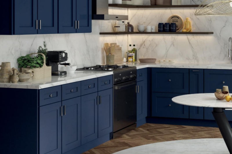 Mixing cabinet hardware styles effectively