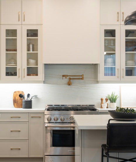 Modern grey kitchen cabinets supplier