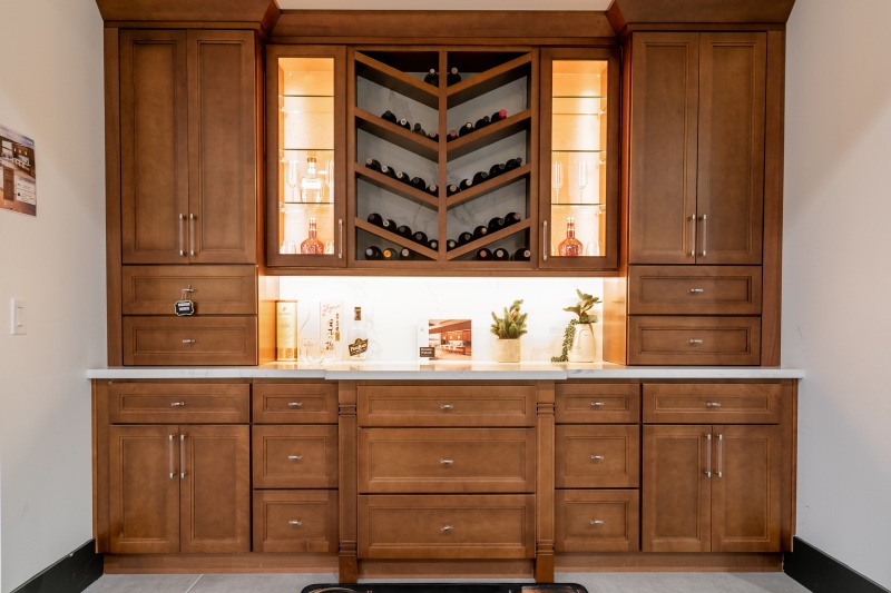 Beautiful Shaker Style Walnut Cupboards Beautiful Shaker Style Walnut Cupboards