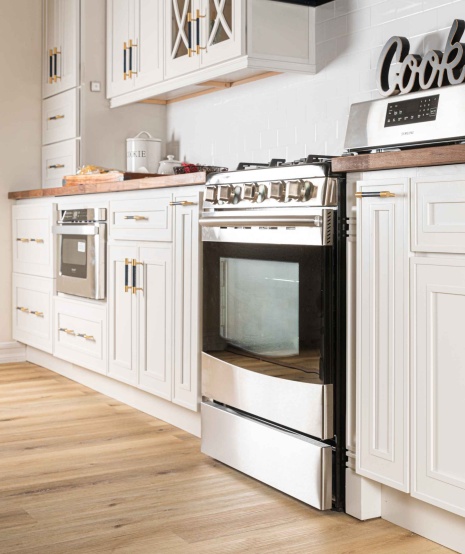 Full set wall cabinet installation