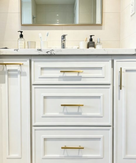 Customized wall cabinet storage solutions