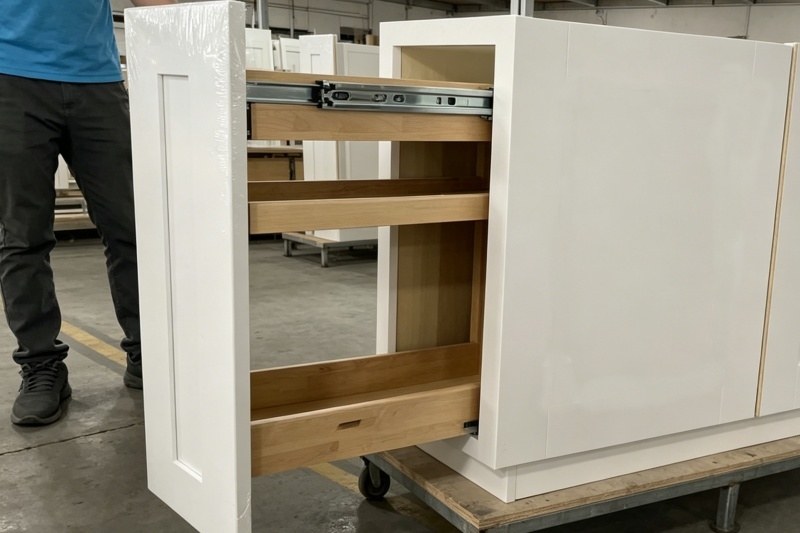 Kitchen Storage Solution with Shaker Style Kitchen Storage Solution with Shaker Style