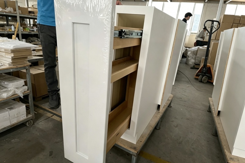 Clean White Shaker Style Base Cabinet Clean White Shaker Style Base Cabinet