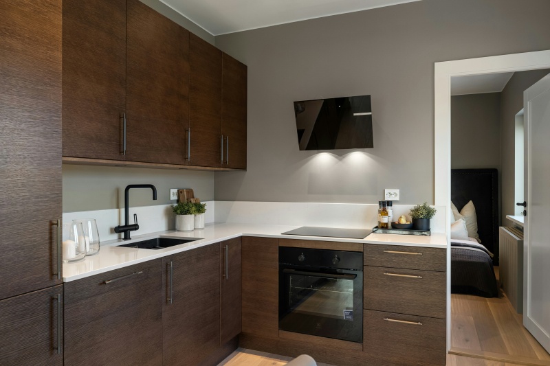 Are Dark Wood Kitchen Cabinets in Style?