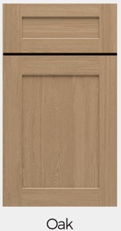 Oak Wood Finish for Kitchen Cabinets