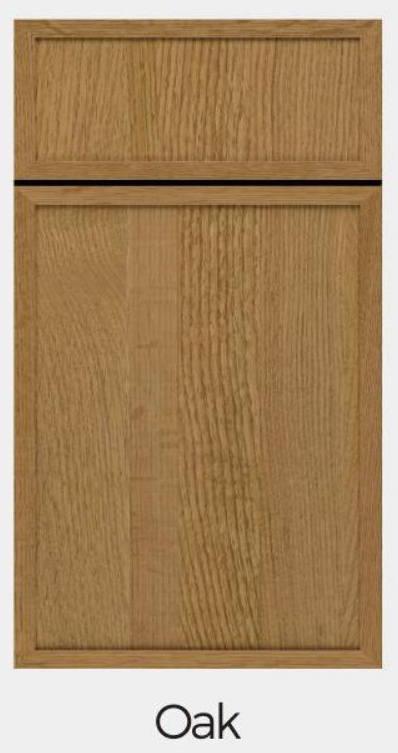Functional Waterfall Island in Oak Design