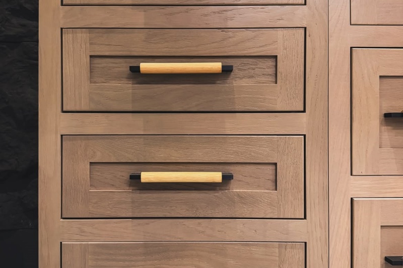 Rustic wooden handles for shaker cupboards Rustic wooden handles for shaker cupboards