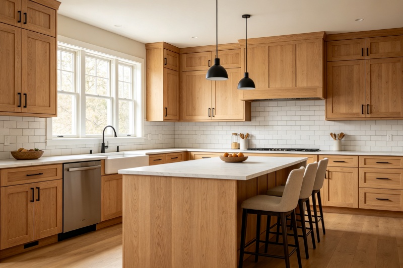 Stylish oak shaker cabinet hardware Stylish oak shaker cabinet hardware