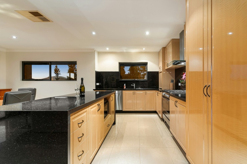 Elegant pre-built solid wood cupboards