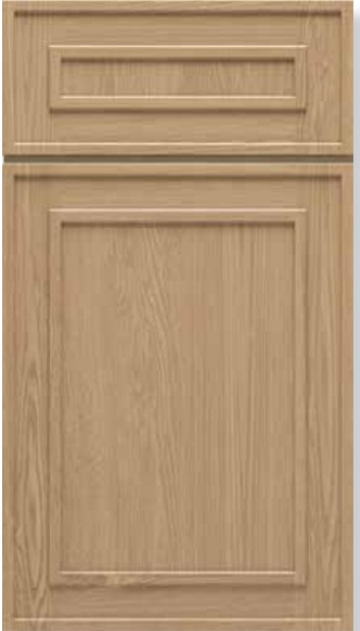 Solid Oak Wood Framed Kitchen Cabinets
