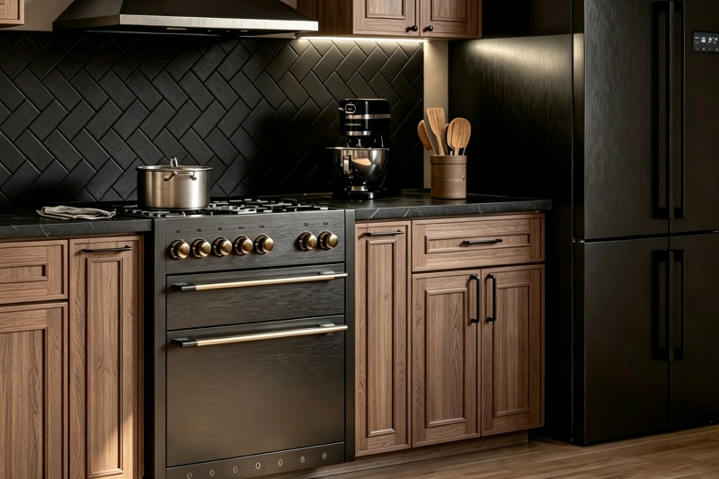 What Countertop Color Goes Best With Dark Wood Cabinets?