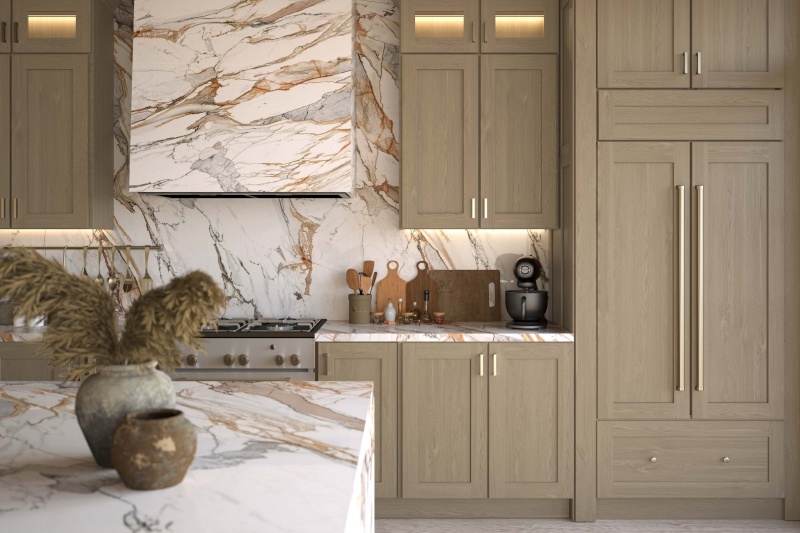 Hardware finish options for cabinets