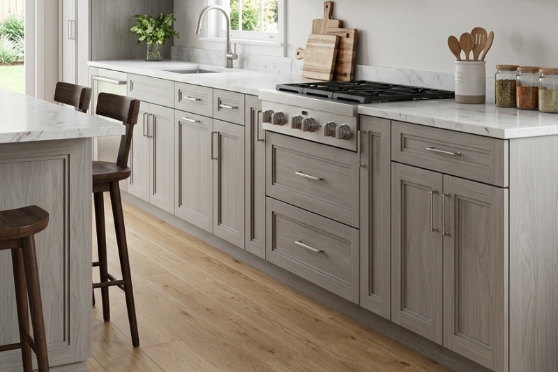 Coordinating hardware with cabinet styles